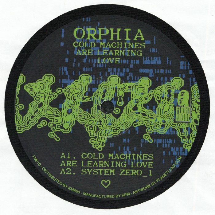 ORPHIA - Cold Machines Are Learning Love vinyl sleeve