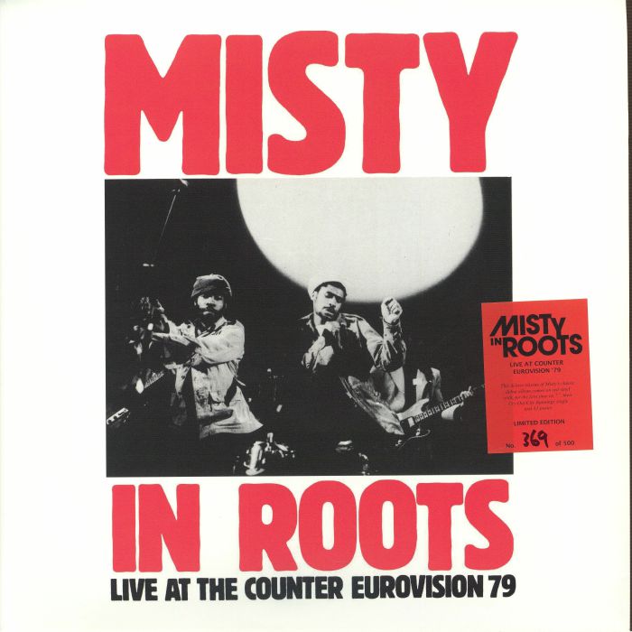 MISTY IN ROOTS - Live At The Counter Eurovision 79 vinyl sleeve
