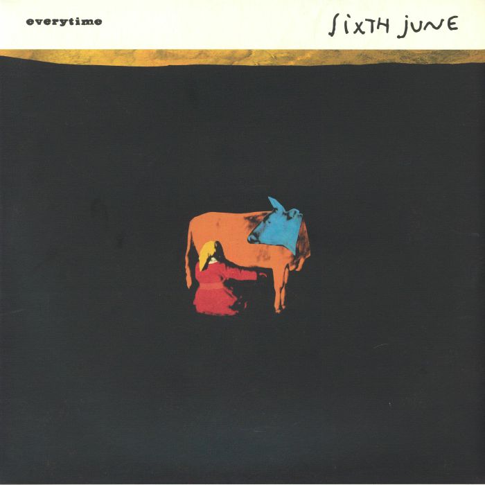 SIXTH JUNE - Everytime (reissue) vinyl sleeve