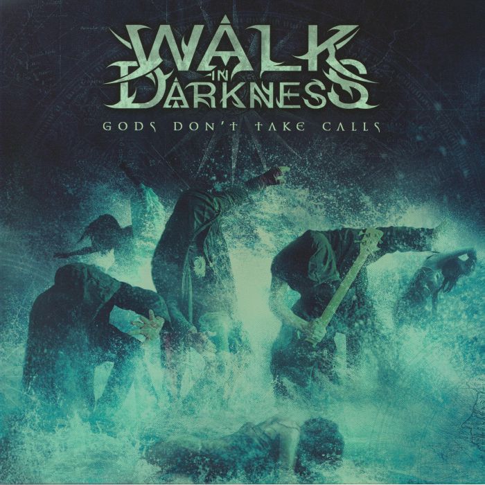 WALK IN DARKNESS - Gods Don't Take Calls vinyl sleeve