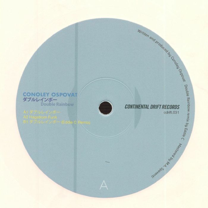 OSPOVAT, Conoley - Double Rainbow vinyl sleeve