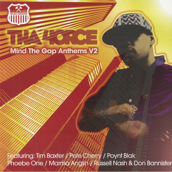 THA 4ORCE - Mind The Gap Anthems V2 vinyl sleeve