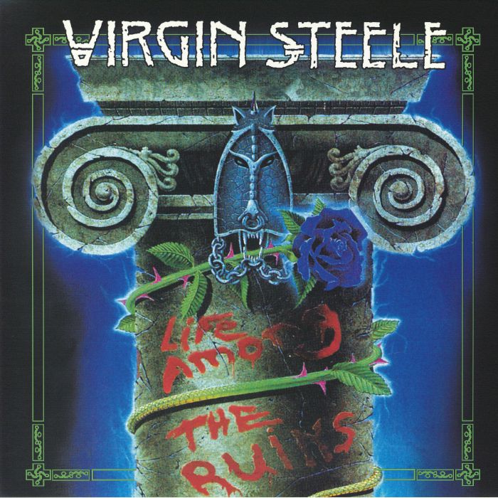 VIRGIN STEELE - Life Among The Ruins vinyl sleeve