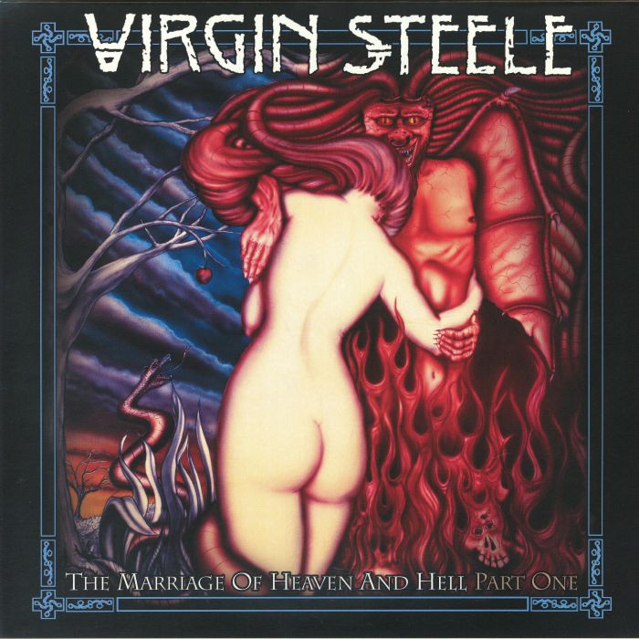 VIRGIN STEELE - The Marriage Of Heaven & Hell Part One vinyl sleeve