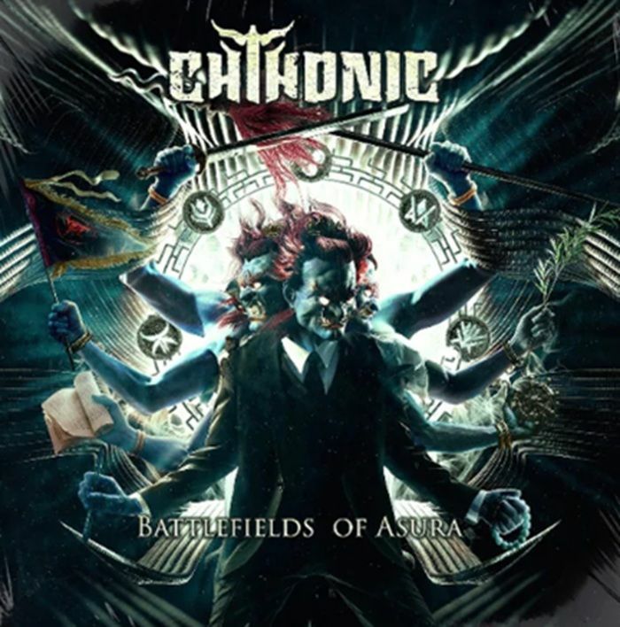 CHTHONIC - Battlefields Of Asura vinyl sleeve