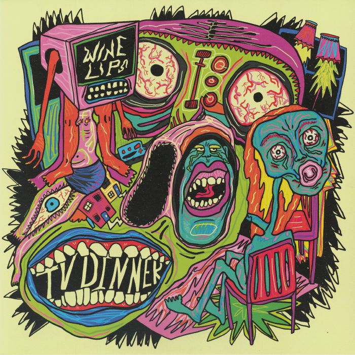 WINE LIPS - TV Dinner vinyl sleeve