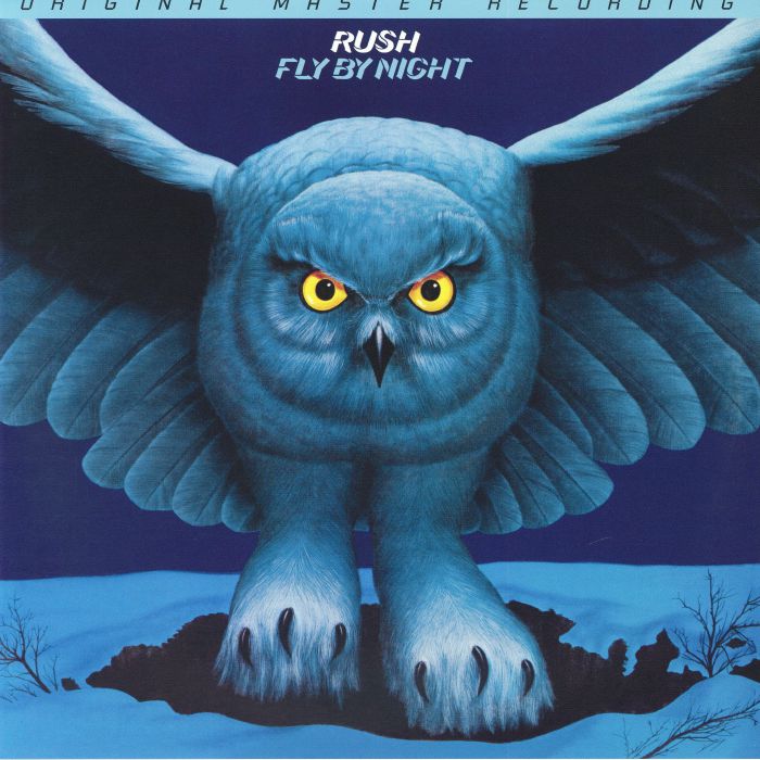 RUSH, Fly By Night (reissue) vinyl sleeve