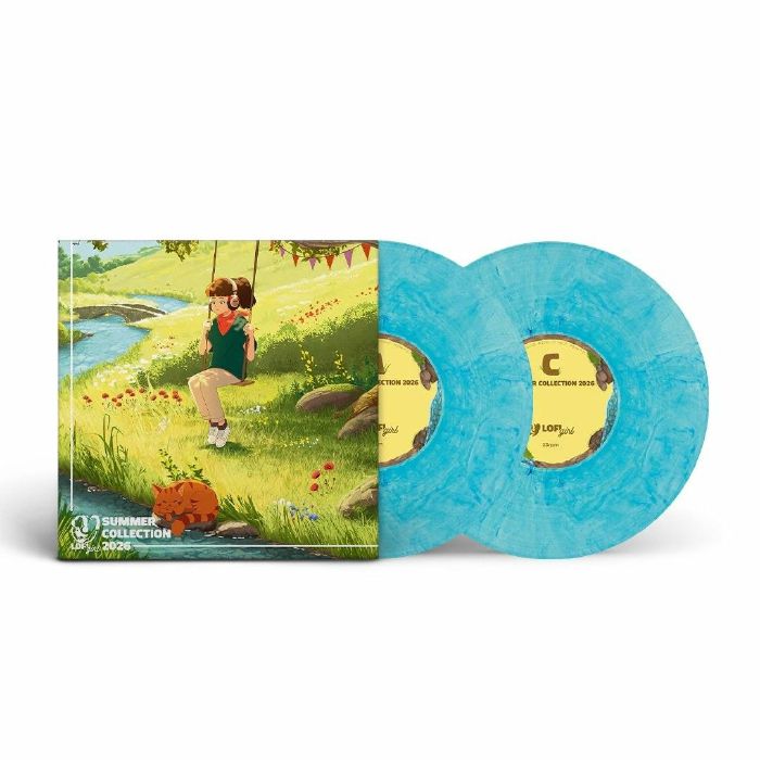 LOFI GIRL/VARIOUS - Lofi Girl Presents Summer Collection 2026 vinyl sleeve
