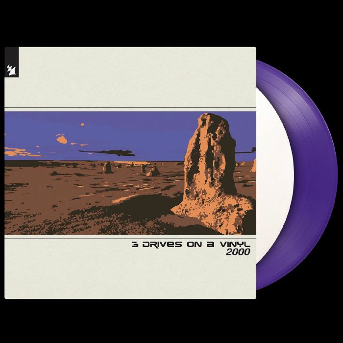 THREE DRIVES ON A VINYL - 2000 vinyl sleeve