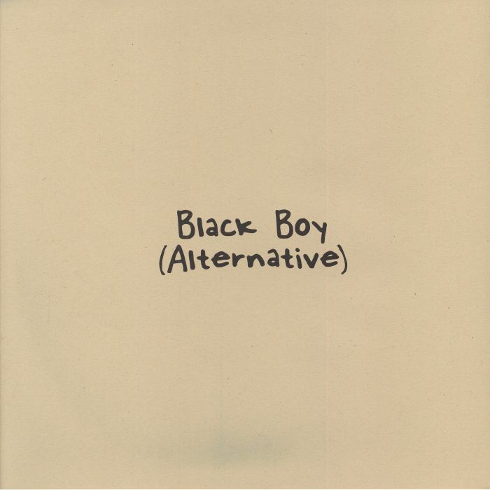 DAHI - Black Boy (Alternative) vinyl sleeve