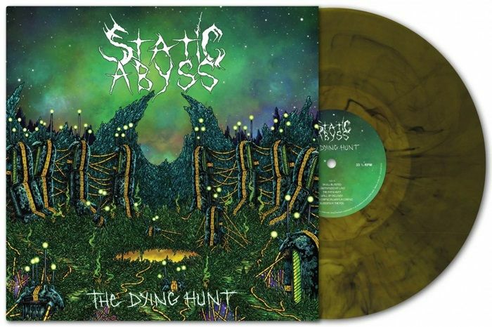 STATIC ABYSS - The Dying Hunt vinyl sleeve