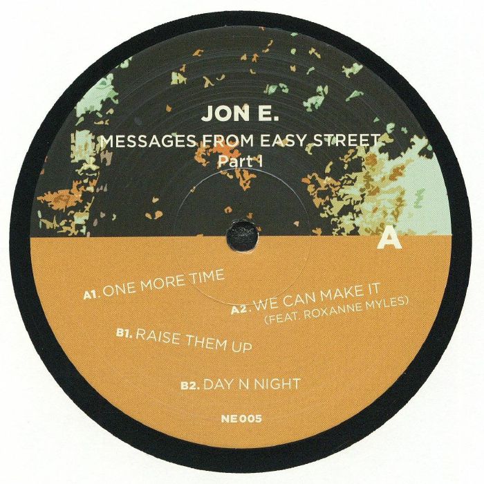 JON E - Messages From Easy Street: Part I vinyl sleeve