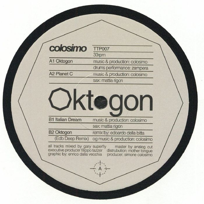 COLOSIMO - Oktogon vinyl sleeve
