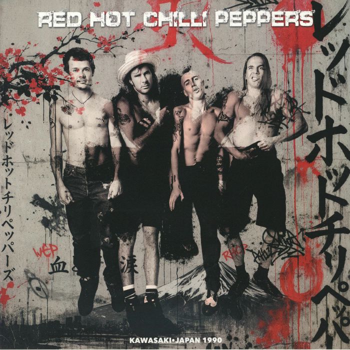 RED HOT CHILLI PEPPERS - Club Citta Kawasaki Japan 1990 vinyl sleeve