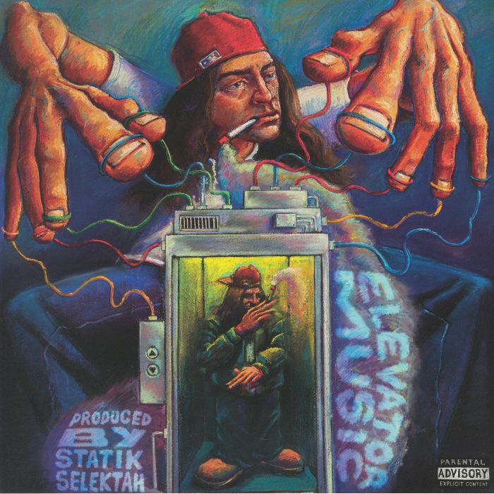 LORD SKO/STATIK SELEKTAH - Elevator Music vinyl sleeve