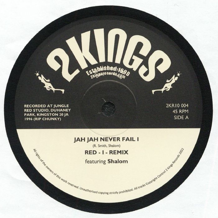 HENRY & LOUIS - Jah Never Fail I: The Red I Remixes vinyl sleeve