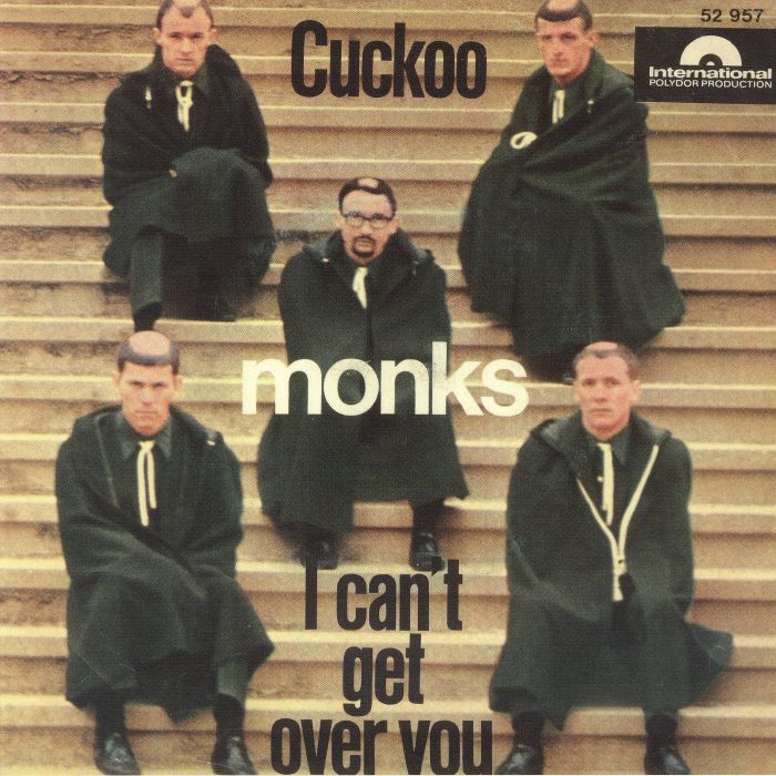 MONKS - I Can't Get Over You (reissue) vinyl sleeve