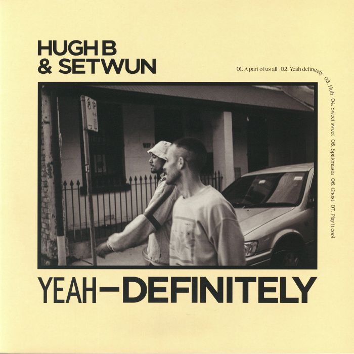 HUGH B/SETWUN - Yeah Definitely/Nah Maybe vinyl sleeve