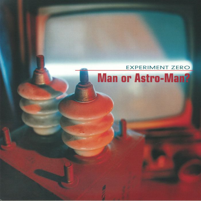 MAN OR ASTRO MAN? - Experiment Zero vinyl sleeve