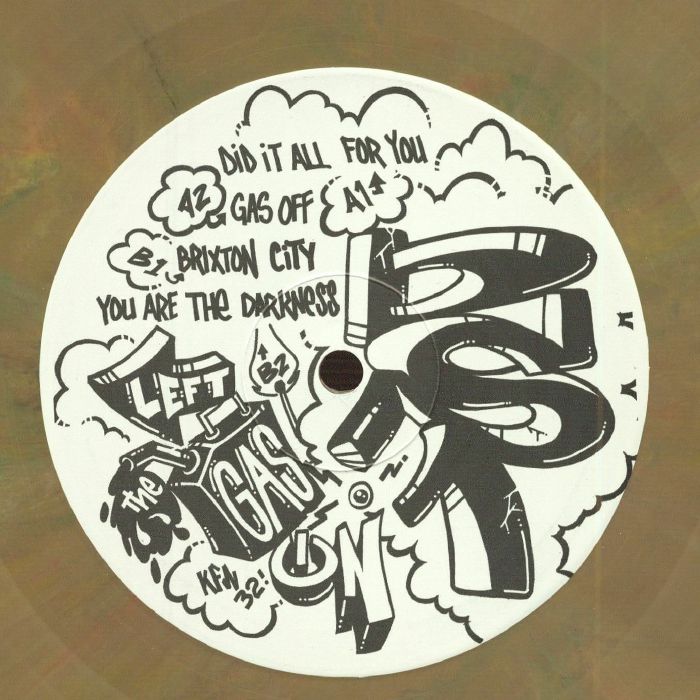 DS1 - Left The Gas On vinyl sleeve