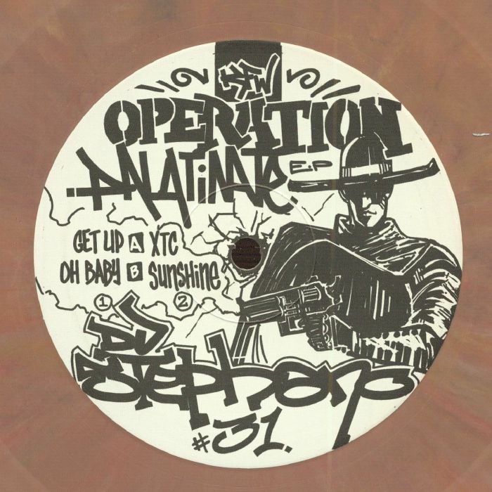 DJ STEPHANO - Operation Palatinate EP vinyl sleeve