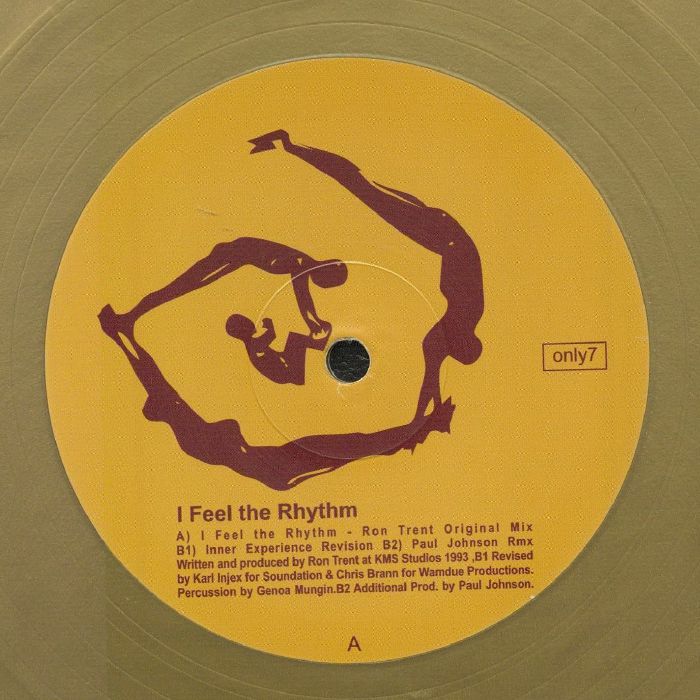 TRENT, Ron - I Feel The Rhythm (reissue) vinyl sleeve
