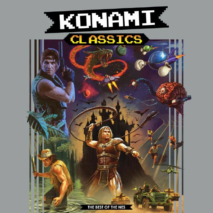 KONAMI KUKEIHA CLUB - Konami Classics: The Best Of The NES (Soundtrack) vinyl sleeve
