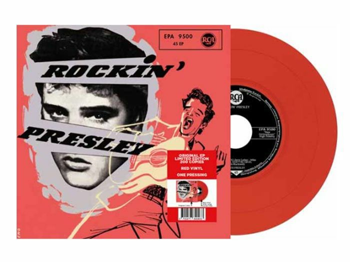 PRESLEY, Elvis - EP Etranger No 21: Rockin' Presley Epa 9500 Germany vinyl sleeve