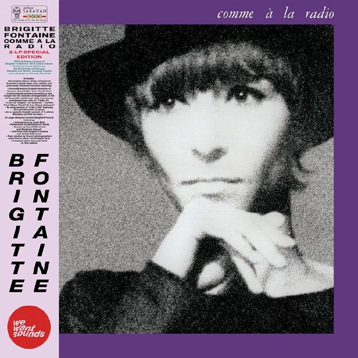 FONTAINE, Brigitte - Comme A La Radio (reissue) vinyl sleeve