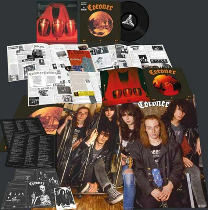 CORONER - RIP vinyl sleeve