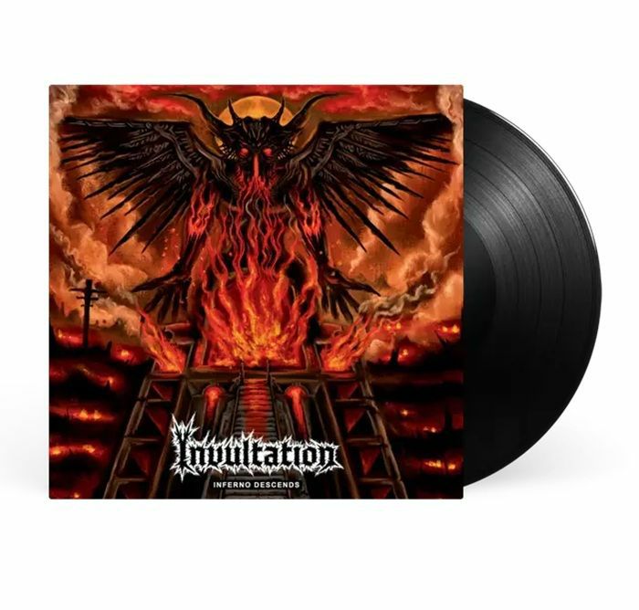 INVULTATION - Inferno Descends vinyl sleeve