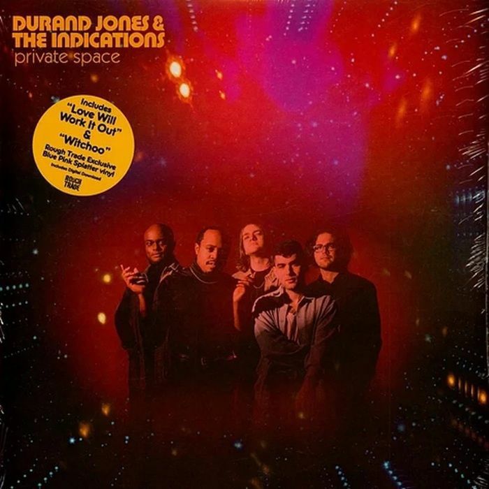 JONES, Durand & THE INDICATIONS - Private Space vinyl sleeve