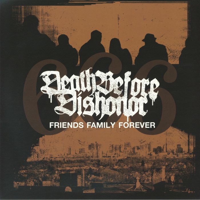 DEATH BEFORE DISHONOR - Friends Family Forever (reissue) vinyl sleeve