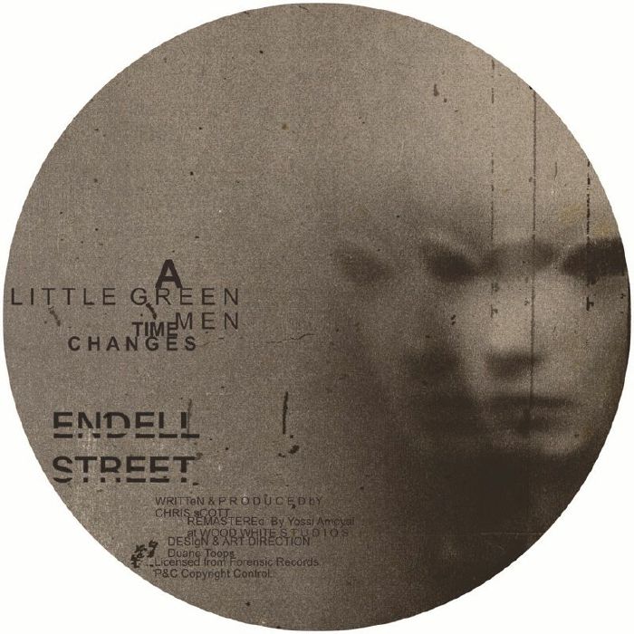LITTLE GREEN MEN - Time Changes (reissue) vinyl sleeve
