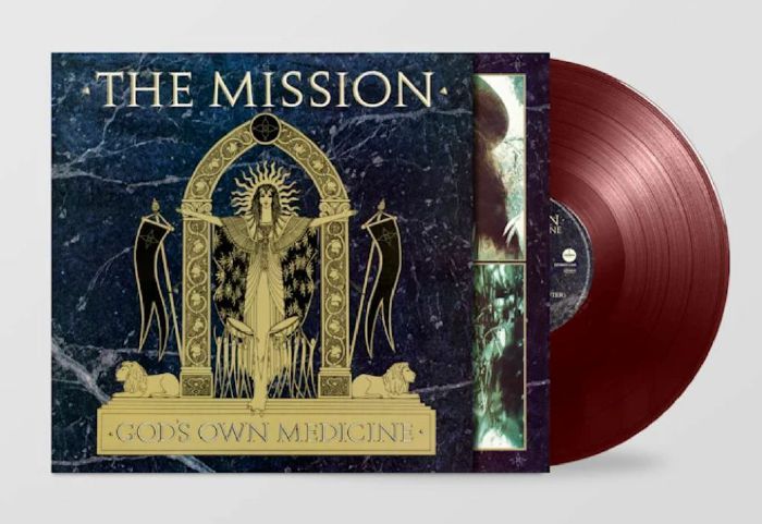 MISSION, The - God's Own Medicine (remastered) vinyl sleeve