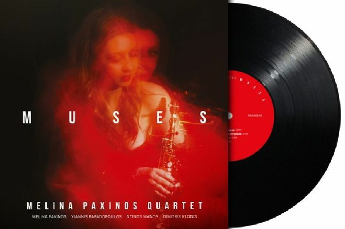 MELINA PAXINOS QUARTET - Muses vinyl sleeve