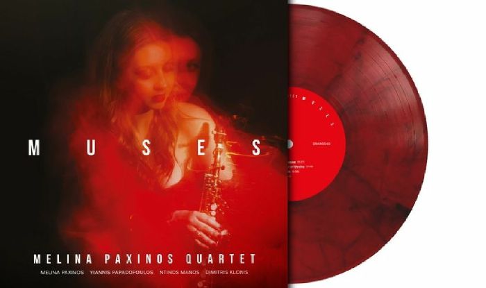 MELINA PAXINOS QUARTET - Muses vinyl sleeve