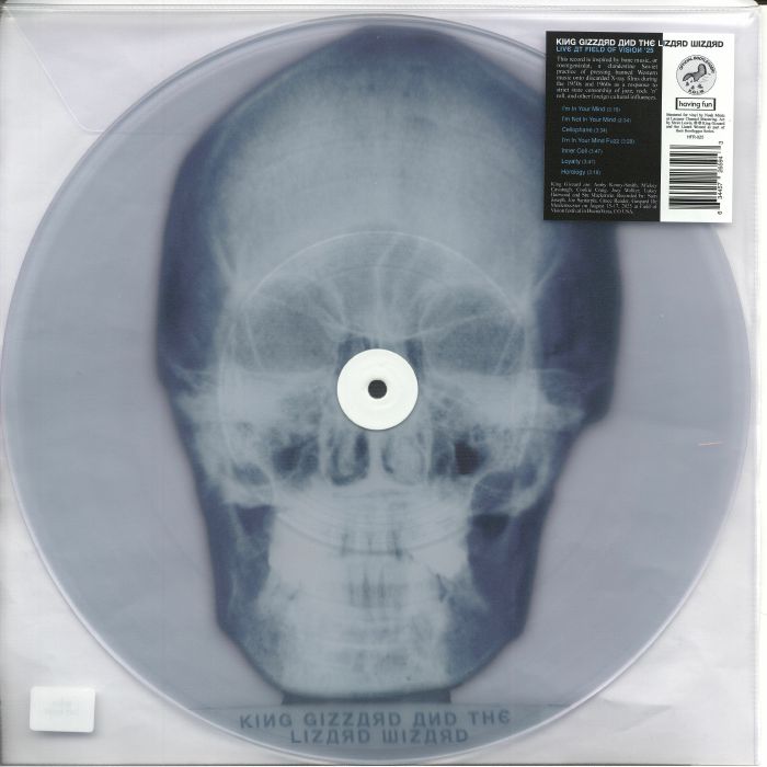KING GIZZARD & THE LIZARD WIZARD - Skull X-Ray (Deluxe Edition) vinyl sleeve