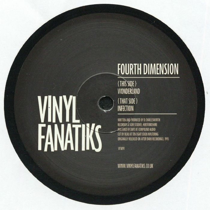 FOURTH DIMENSIONS - Wonderland vinyl sleeve