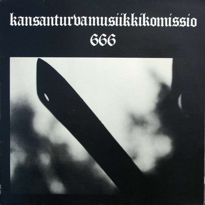 KANSANTURVAMUSIIKKIKOMISSIO - 666 (reissue) vinyl sleeve