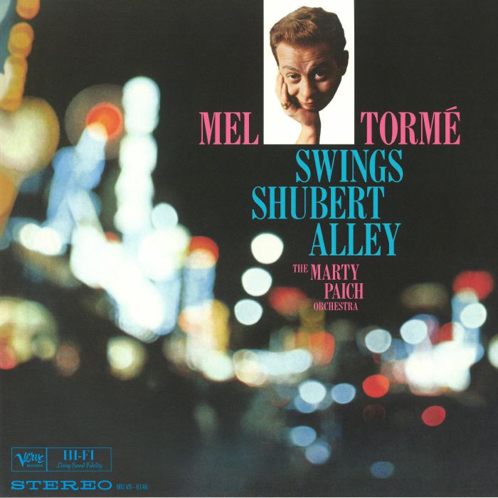 TORME, Mel/THE MARTY PAICH ORCHESTRA - Swings Schubert Alley (Verve Vault) vinyl sleeve