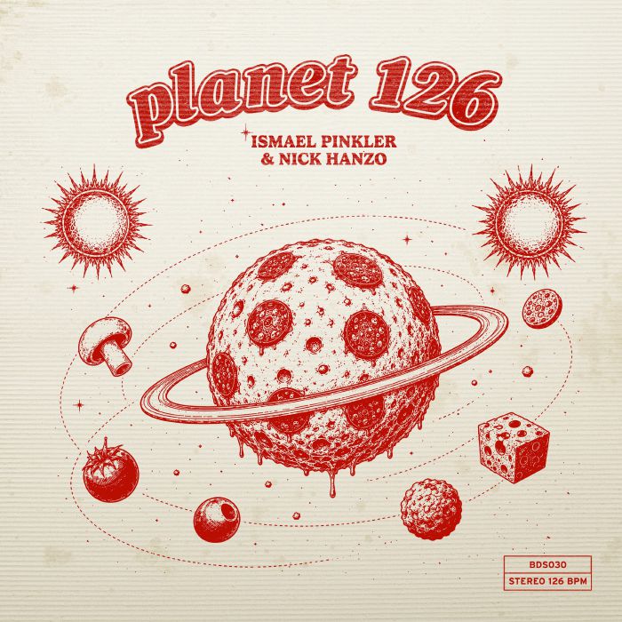 PINKLER, Ismael/NICK HANZO - Planet 126 vinyl sleeve