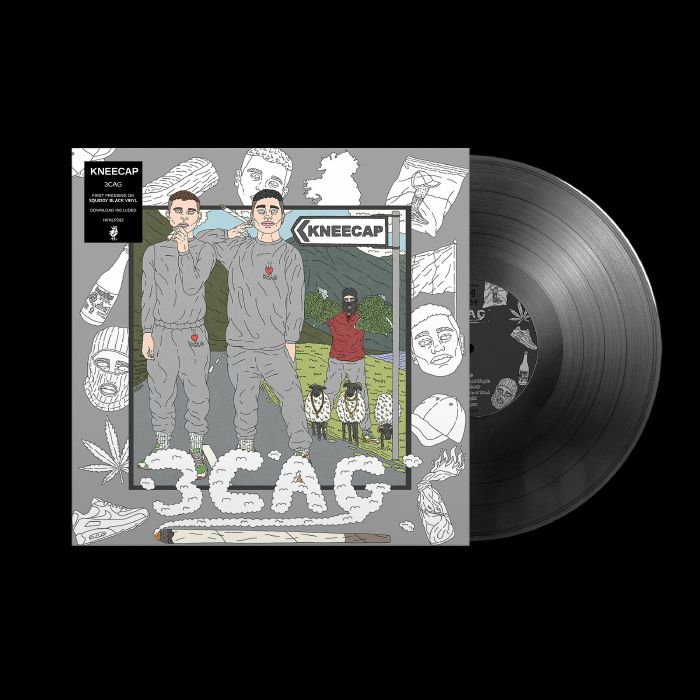 KNEECAP - 3cag vinyl sleeve
