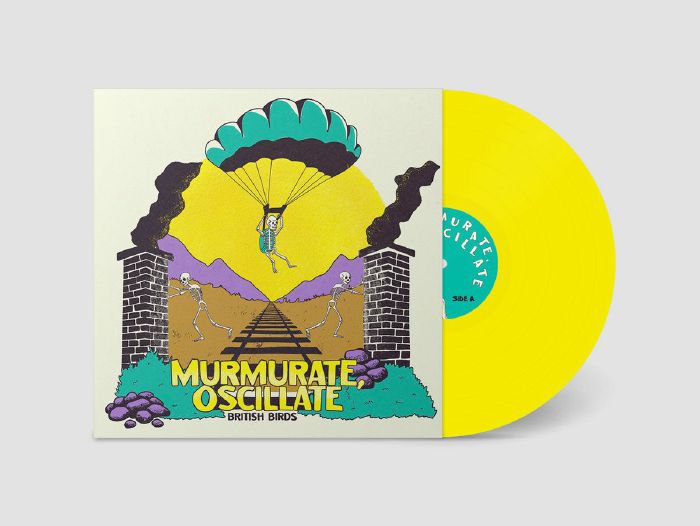 BRITISH BIRDS - Murmurate Oscillate vinyl sleeve