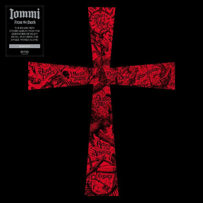 IOMMI, Tony - From The Dark vinyl sleeve