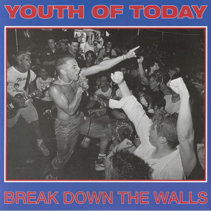 YOUTH OF TODAY - Break Down The Walls vinyl sleeve