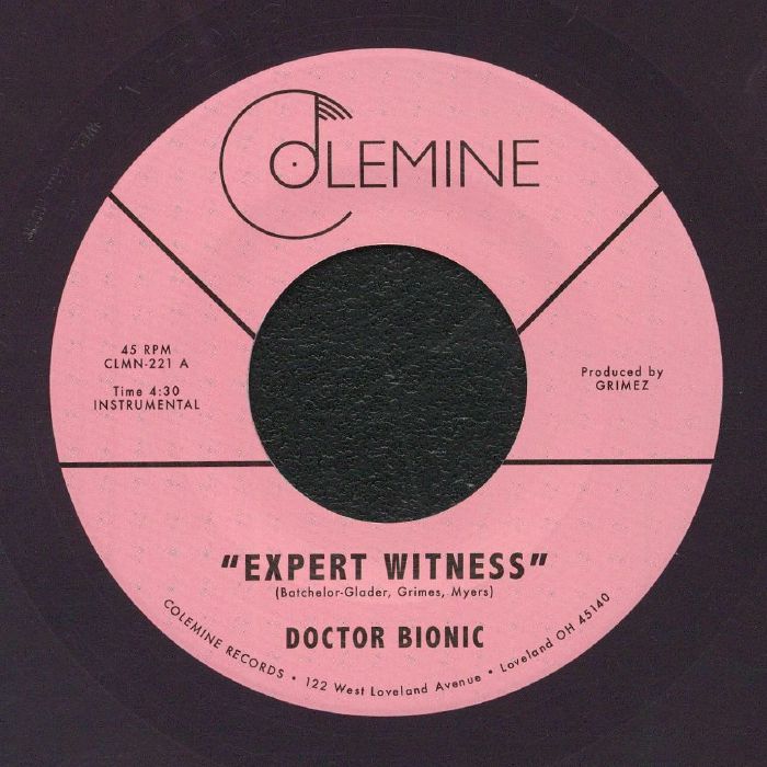 DOCTOR BIONIC - Expert Witness vinyl sleeve