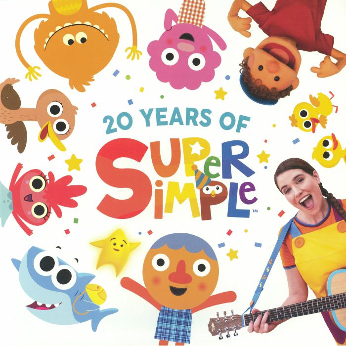 SUPER SIMPLE SONGS - 20 Years Of Super Simple vinyl sleeve