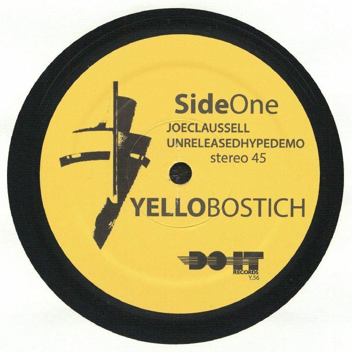 YELLO - Bostich (Joe Claussell Mix) vinyl sleeve