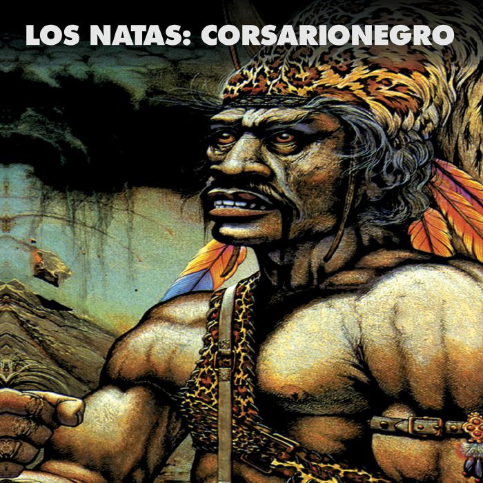 LOS NATAS - Corsario Negro vinyl sleeve